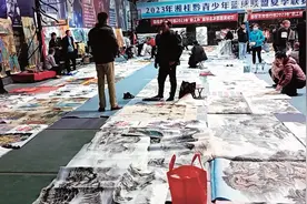 全国最大桂林地摊书画批发市场。视频封面