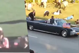 肯尼迪遇刺画面曝光，总统车辆竟然无保镖护卫，现场乱成一锅粥！视频封面