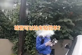 城管是否有权给违停的车贴罚单？视频封面