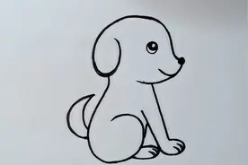 教你用数字631画小狗，一看就会 简单易学