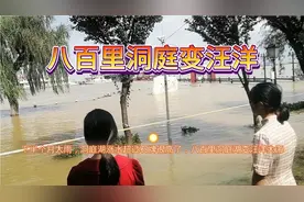 岳阳城门淹没了三分之二，八百里洞庭变汪洋视频封面