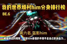 我的世界烦人的村民him分身实力排行榜第六名.盔影him！视频封面
