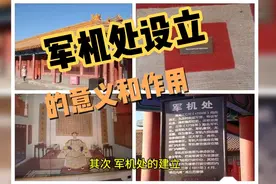 军机处设立的意义和作用。视频封面