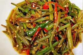 炒红薯梗时切记不要再焯水了，教你正确做法，鲜嫩爽口，美味下饭视频封面