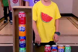 饮料配对挑战，太好玩了，马住！ #搞笑  #聚会游戏挑战  #