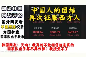 中国股民咬牙“为国护盘”国家队出手救市！视频封面