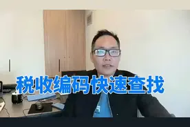 税务编码快速查找指南