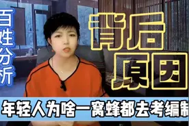 为啥年轻人一窝蜂都去考编制？他们是追求稳定吗？其实是没机会了视频封面