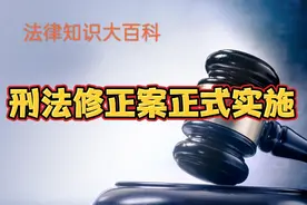 刑法修正案正式实施视频封面
