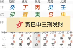 寅巳申三刑发大财视频封面