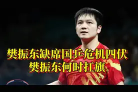 樊振东缺席国乒危机四伏，雨果曾赞他世界最强，樊振东何时扛旗视频封面