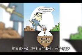 河南事业编“萝卜岗”事件：公平何在？视频封面