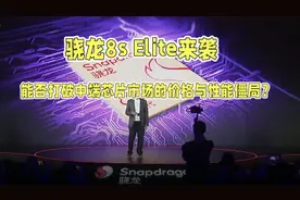 骁龙8s Elite来袭，能否打破中端芯片市场的价格与性能僵局？视频封面