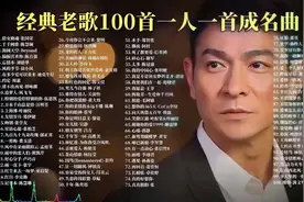 🎵100首经典老歌，一人一首成名曲🎵视频封面