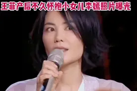 王菲产后不久怀抱小女儿李嫣照片曝光视频封面