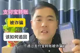 支付宝通过转帐被诈骗了，该怎么样追回来。你该学会了吧！