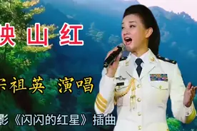 最美女高音宋祖英演唱电影《闪闪的红星》插曲《映山红》红色经典视频封面