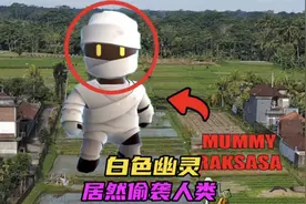 我的天呐！可怕白色幽灵怪物，居然袭击到了我们村子里视频封面