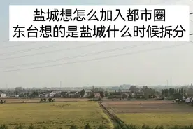 盐城想怎么加入都市圈，东台想盐城什么时候拆分？