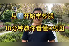 从零开始学炒股，10分钟教你看懂K线图！视频封面