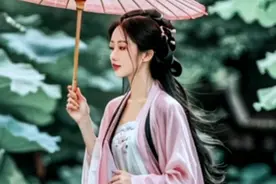AI画古风汉服视频封面