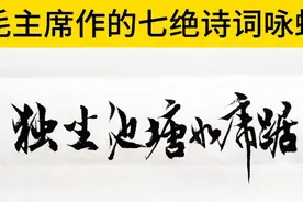 毛主席最霸气的七绝诗词之一咏蛙视频封面
