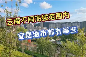 云南不同海拔范围内，都各自有哪些宜居城市视频封面