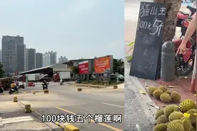 南宁海吉星水果批发市场，45元一个榴莲，怪不得路边的那么便宜！视频封面