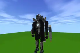 #迷你世界版（泰坦监控人载具）制作不易点个赞吧@梦光天吖