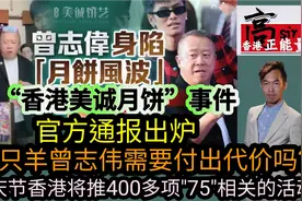 "香港美诚月饼'事件官方通报出炉 三只羊曾志伟需要付出代价吗?视频封面