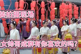群众演员工作日常，大场面人山人海美女帅哥成群视频封面
