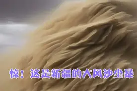 惊！这是新疆的大风沙尘暴视频封面