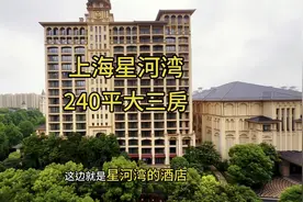 上海星河湾，240平仅仅只做了3房，南北通透，一梯一户，大平层视频封面