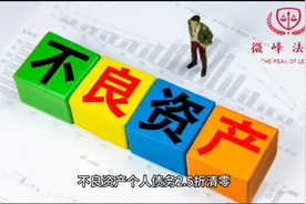 个人不良资产2.5折核销介绍视频封面