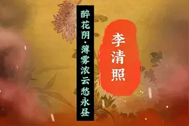 第七篇 宋词欣赏《醉花阴》李清照 原文＋翻译赏析 #唐宋#视频封面