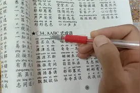AABC式成语：芸芸众生  津津乐道  源源不断  飘飘欲仙  振振有词