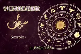 11月份的星座。视频封面