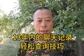 13年内的聊天记录轻松查询技巧