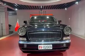 红旗展馆里的顶配阅兵检阅车红旗L5