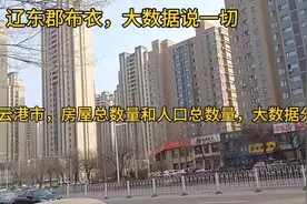 连云港市，房屋总数量和人口总数量，相关的大数据分析。视频封面