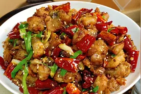 在家自制麻辣鲜香的辣子鸡！做法简单越吃越过瘾，一上桌就被秒光视频封面