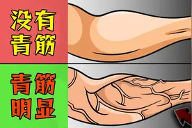 为什么有的人手臂青筋凸起，有人却看不见青筋？