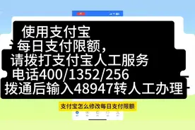 如果支付宝被限制收付款 怎么联系电话人工热线解答所有问题视频封面