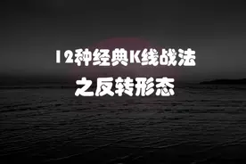 12种经典K线战法之反转形态视频封面