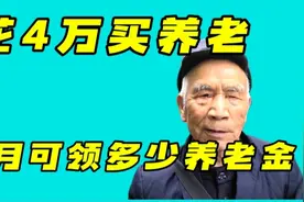 88岁湖南大爷花4万买养老保险，现每月能领到多少养老金？视频封面