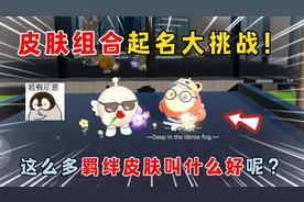 蛋仔派对：皮肤组合起名大挑战！这么多羁绊皮肤叫什么好呢？
