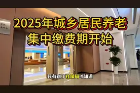2025年城乡居民养老一次性补缴标准！#社保 #城乡居民养老保险 #视频封面