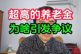 超高的养老金为啥引发争议？#中视频伙伴计划视频封面