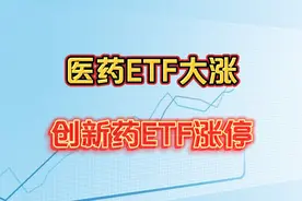 ETF走势分析：医药ETF大涨，创新药ETF涨停！视频封面