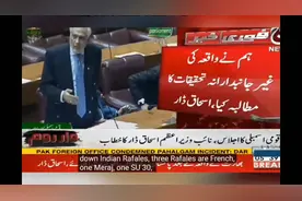 巴总理官宣啦！打下阿三阵风战斗机就是咱们的歼十C！这买家秀牛视频封面